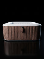 Jacuzzi inflable Avenli Boston Nido sobre superficie oscura