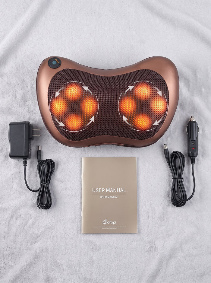 Almohada Masajeadora Shiatsu con Calor