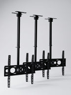 Tres soportes de techo ajustables para TV Nido en color negro