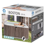 Jacuzzi inflable Avenli Boston Nido para 3 personas visto de frente